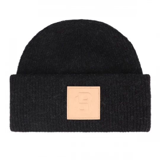 Foto van product BOSS Muts 'Laru' beige / zwart