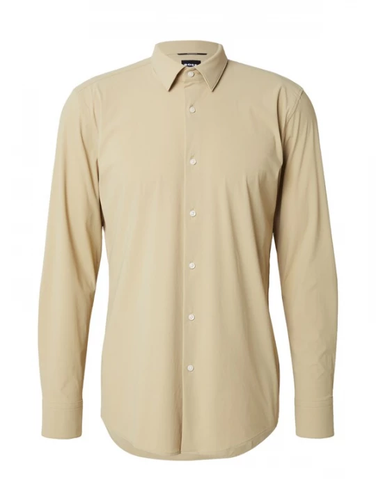Foto van product BOSS Overhemd 'Hank' beige