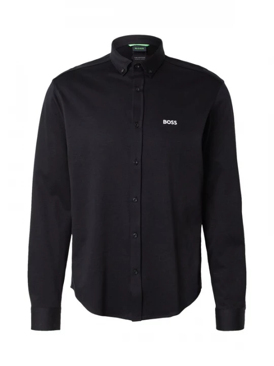 Foto van product BOSS Overhemd 'Motion' zwart / wit