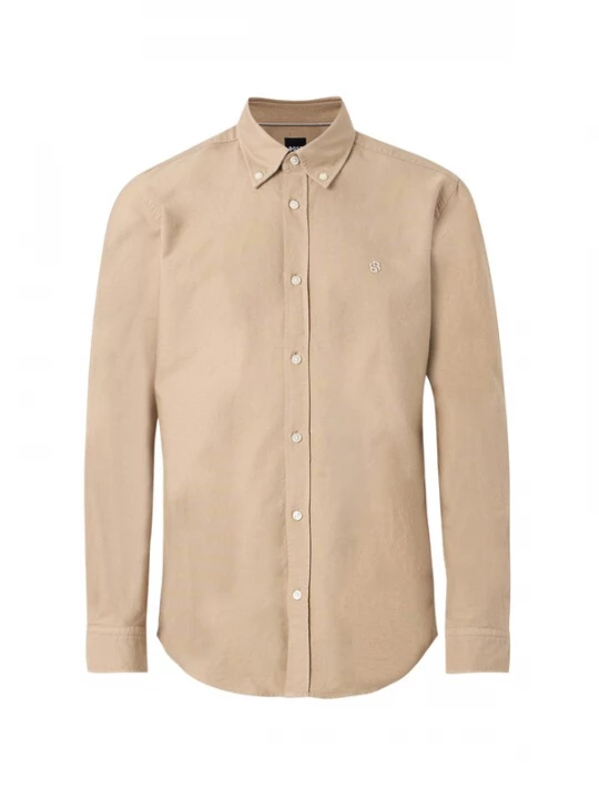 Foto van product BOSS Overhemd 'ROAN' beige