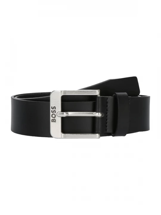 Foto van product BOSS Riem 'Jemio_Sz40' zwart / zilver