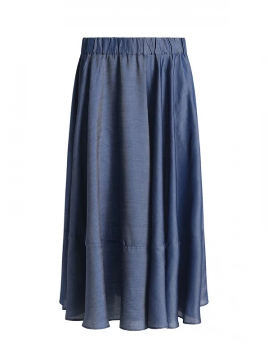Foto van product BOSS Rok 'Valie' donkerblauw