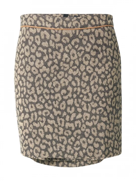 Foto van product BOSS Rok 'Vasola1' beige / zwart