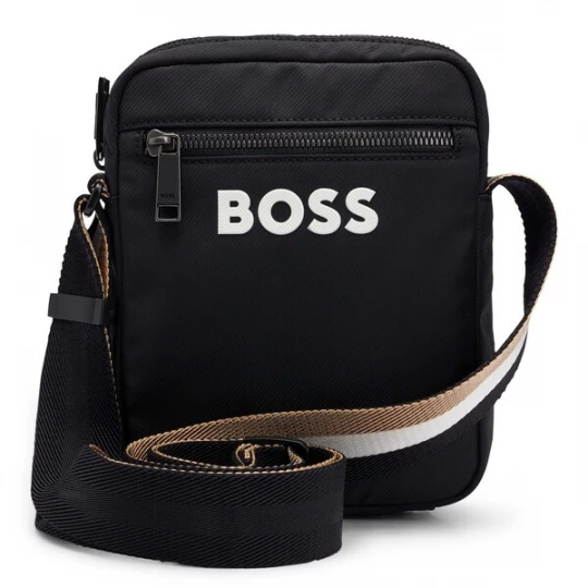 Foto van product BOSS Schoudertas 'Catch 3.0' zwart / wit