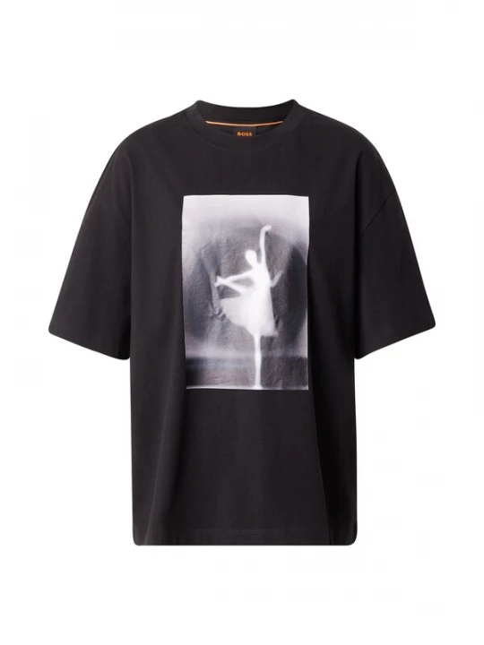 Foto van product BOSS Shirt 'C_Eboys' grijs / zwart / wit