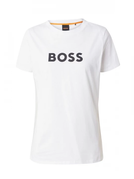 Foto van product BOSS Shirt 'C_Elogo_5' zwart / wit
