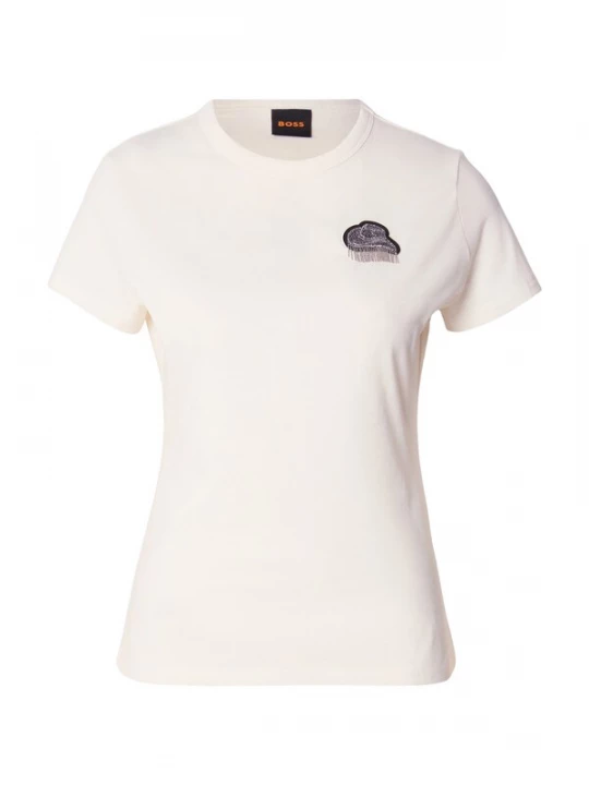 Foto van product BOSS Shirt 'C_Endora_1' zwart / wit