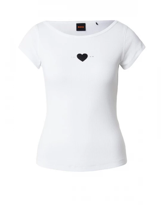 Foto van product BOSS Shirt 'C_Etine' zwart / wit