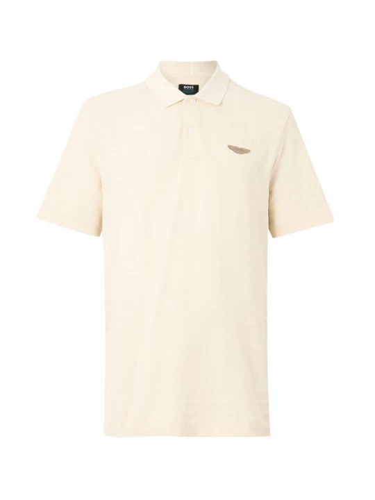 Foto van product BOSS Shirt 'C-Parris 242' offwhite