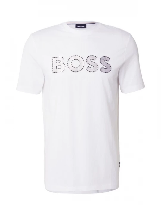 Foto van product BOSS Shirt 'C-Thompson 89' greige / zwart / wit