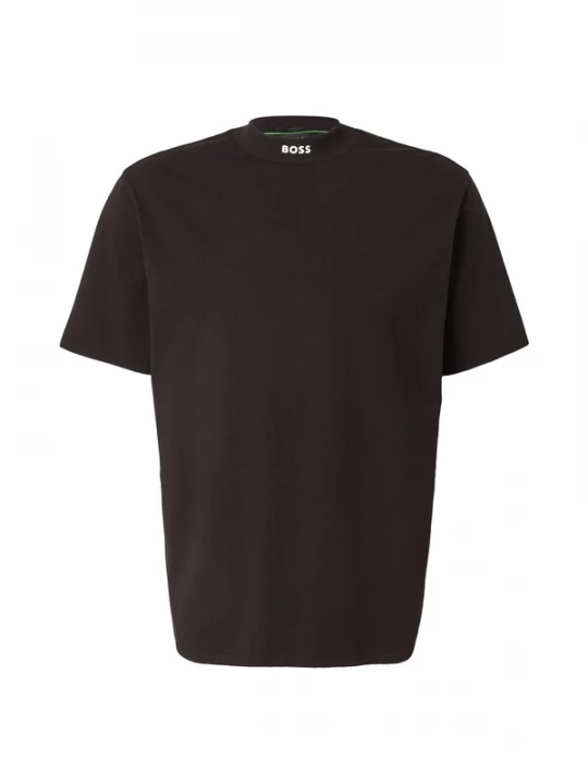 Foto van product BOSS Shirt 'Collar' chocoladebruin / wit