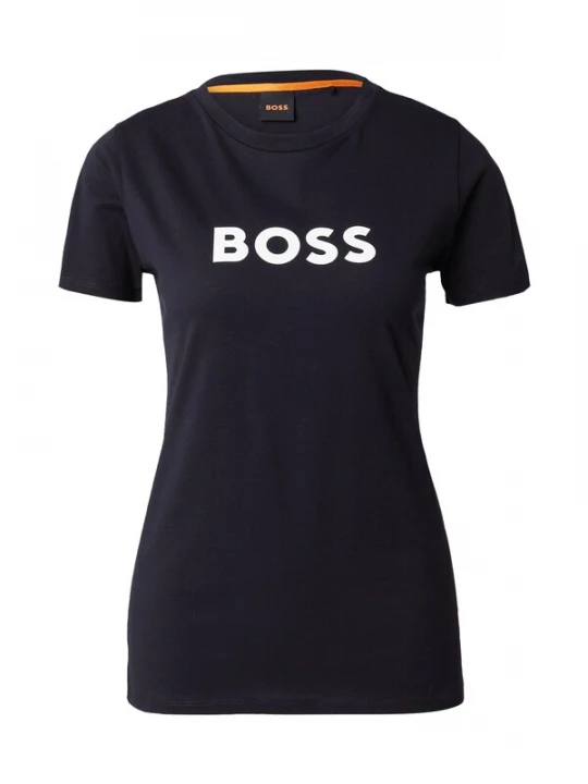 Foto van product BOSS Shirt 'Elogo 5' zwart / wit