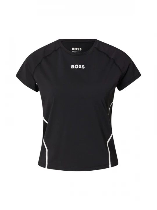 Foto van product BOSS Shirt 'Elogofit2' zwart / wit