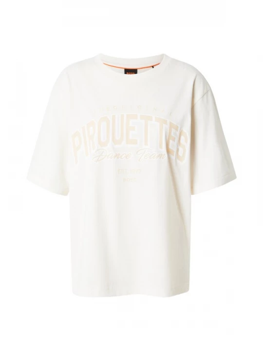 Foto van product BOSS Shirt 'Eregular' beige / wit