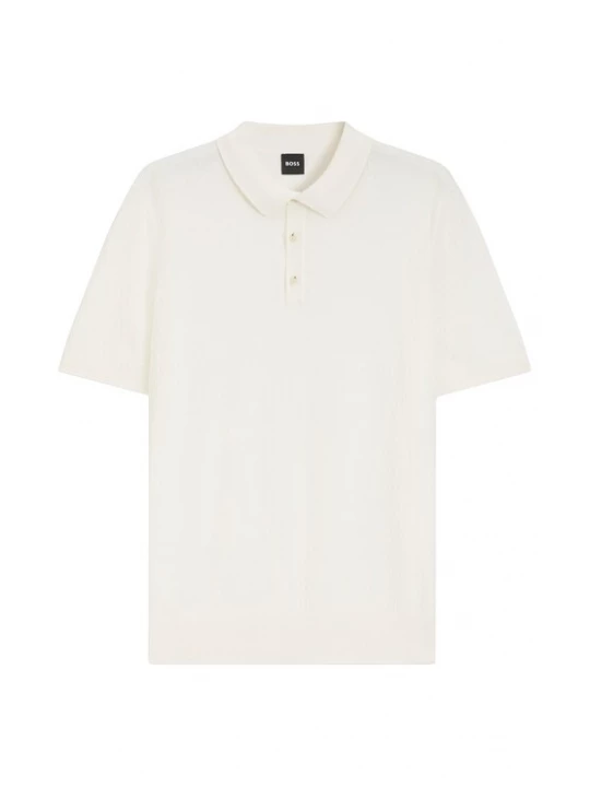 Foto van product BOSS Shirt 'H-Lurazio' offwhite
