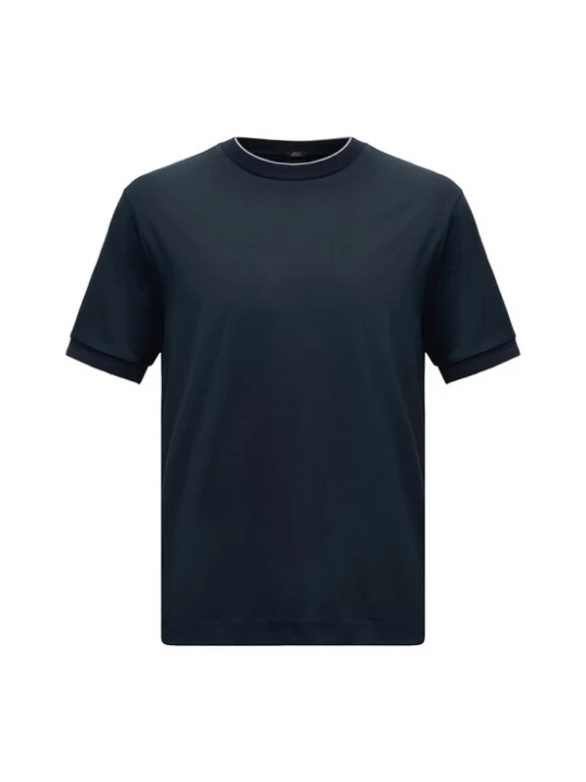 Foto van product BOSS Shirt 'H-Tessler 195' marine / wit