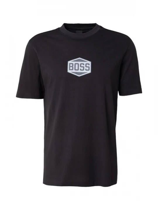Foto van product BOSS Shirt marine / zwart / offwhite