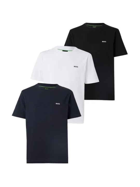 Foto van product BOSS Shirt nachtblauw / zwart / wit