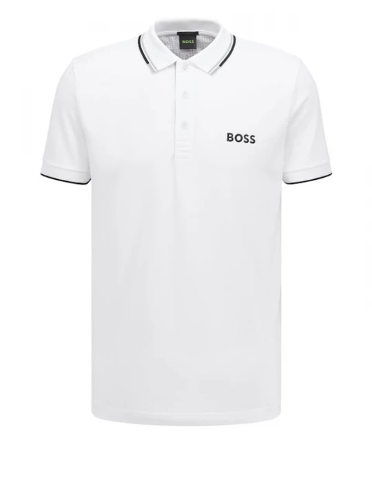 Foto van product BOSS Shirt 'Paddy Pro' zwart / wit