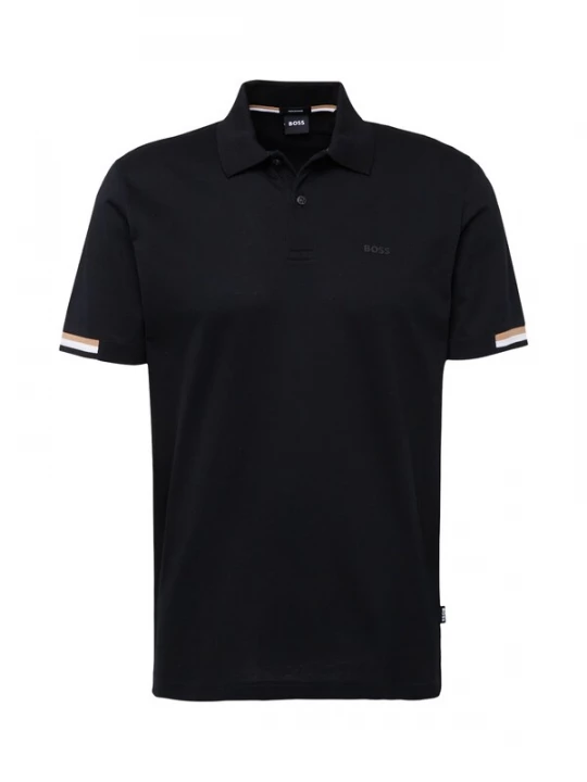 Foto van product BOSS Shirt 'Parlay 147' lichtbruin / zwart / wit