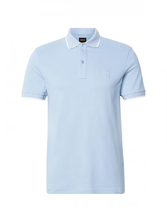 Foto van product BOSS Shirt 'Passertip' lichtblauw