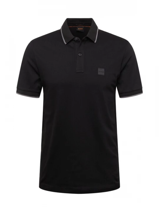 Foto van product BOSS Shirt 'Passertip' lichtgrijs / zwart
