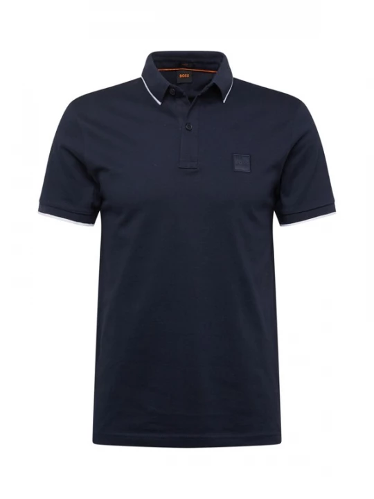 Foto van product BOSS Shirt 'Passertip' marine / wit