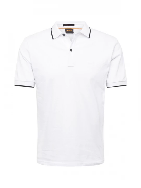 Foto van product BOSS Shirt 'Passertip' zwart / wit