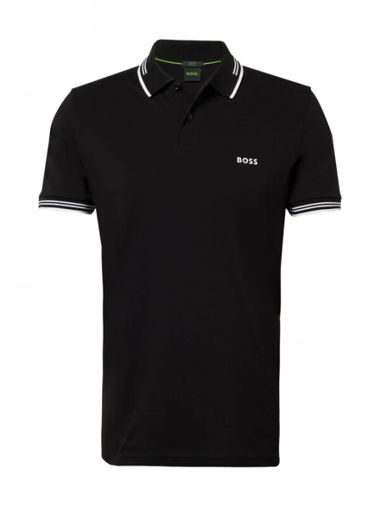 Foto van product BOSS Shirt 'Paul' zwart / wit