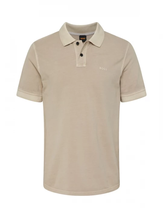Foto van product BOSS Shirt 'Prime' donkerbeige