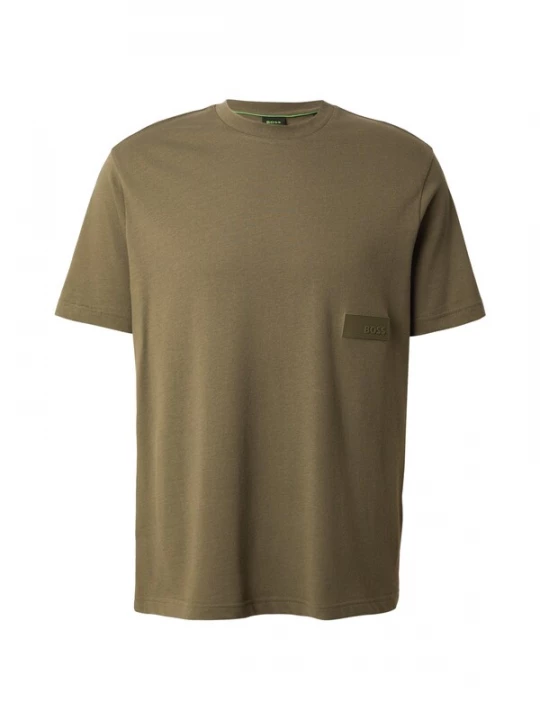 Foto van product BOSS Shirt 'Structure' olijfgroen