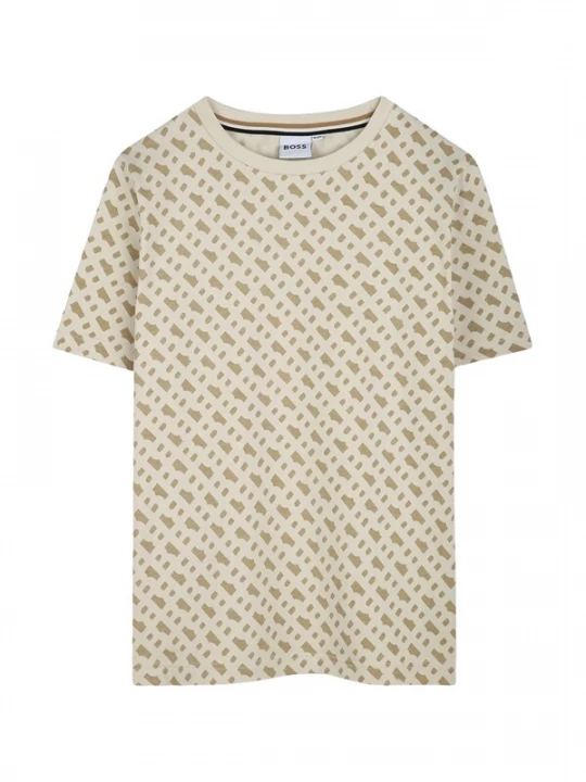 Foto van product BOSS Shirt 'T-shirt beige per bambino' beige