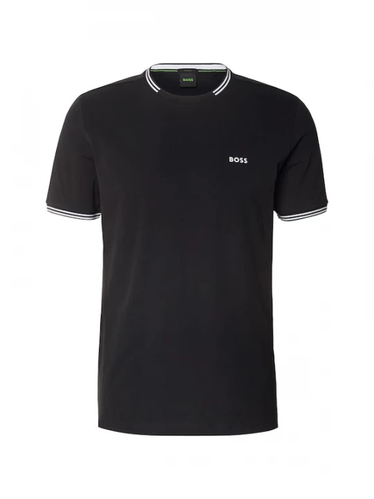 Foto van product BOSS Shirt 'Taul' zwart / wit