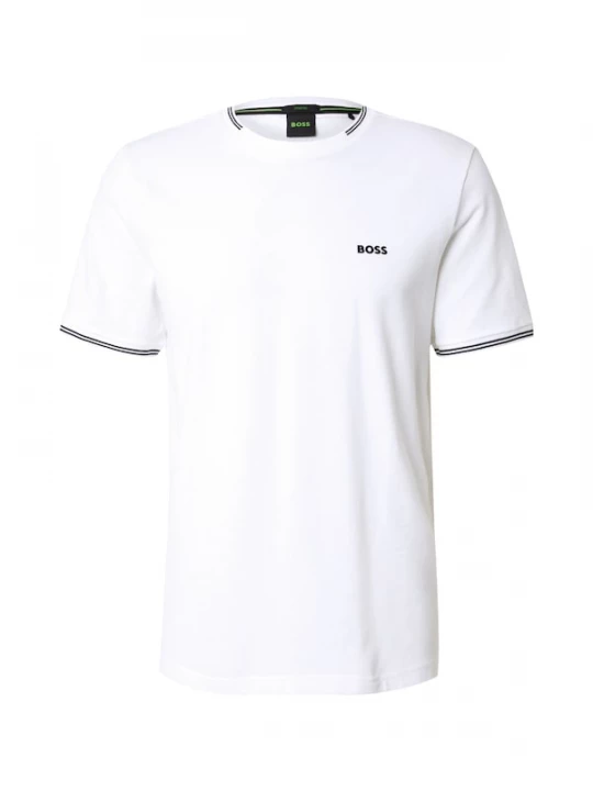 Foto van product BOSS Shirt 'Taul' zwart / wit