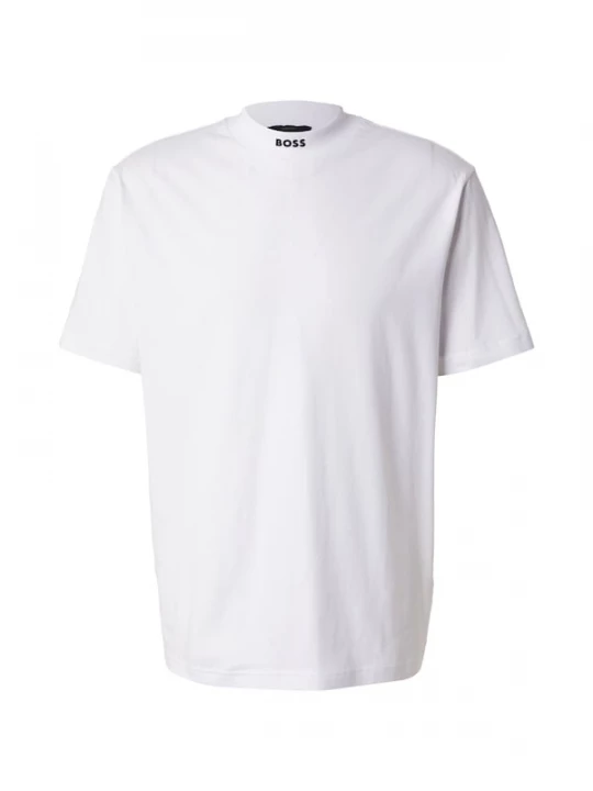 Foto van product BOSS Shirt 'Tee Collar' zwart / wit
