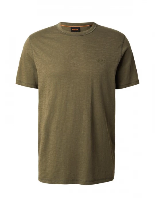 Foto van product BOSS Shirt 'Tegood' olijfgroen