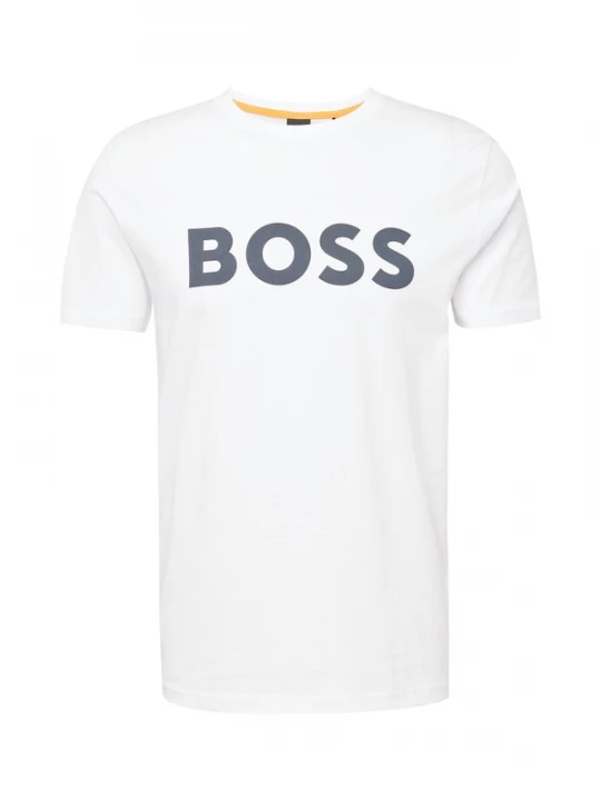 Foto van product BOSS Shirt 'Thinking' zwart / wit