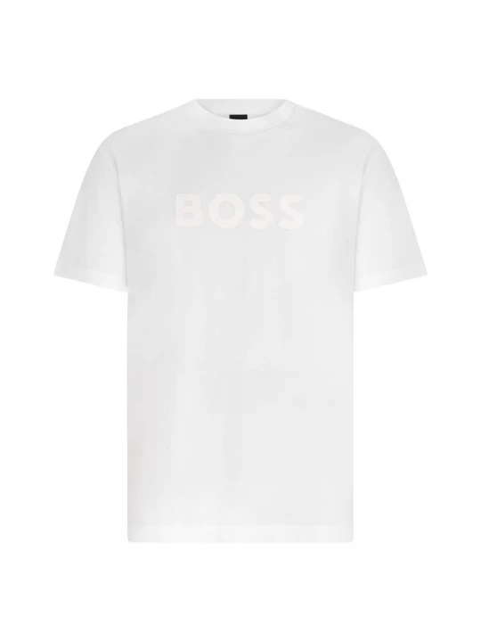Foto van product BOSS Shirt wit / eierschaal