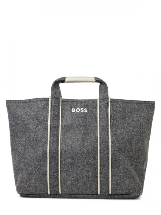 Foto van product BOSS Shopper ' Palmah ' beige / antraciet