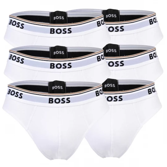 Foto van product BOSS Slip lichtblauw / bruin / zwart / wit