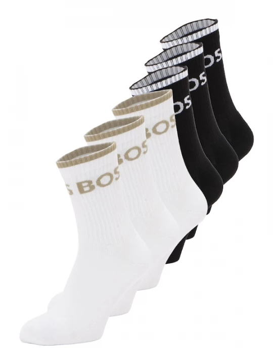 Foto van product BOSS Sokken beige / zwart / wit