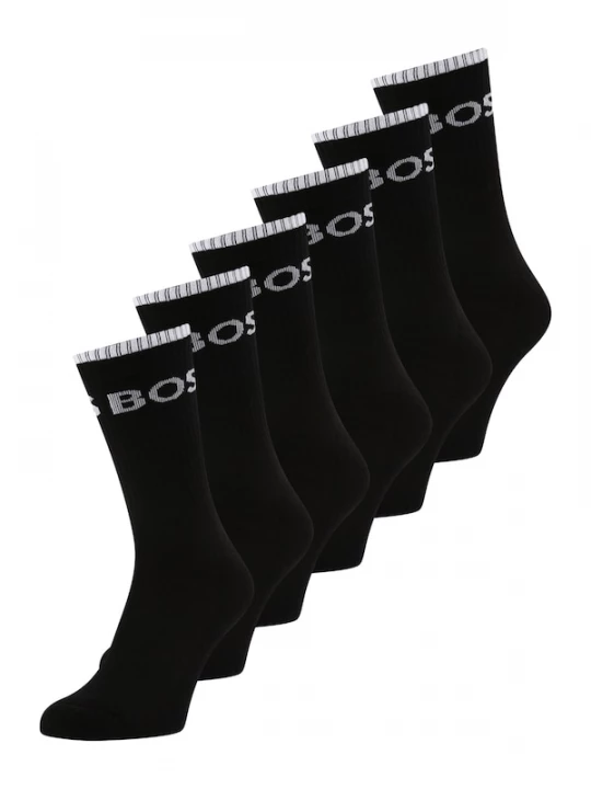 Foto van product BOSS Sokken grijs / zwart / wit