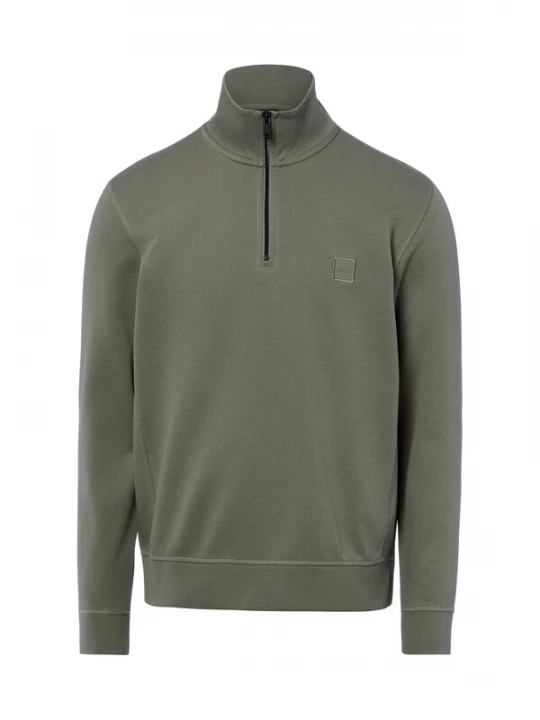 Foto van product BOSS Sweatshirt ' Zetrust ' kaki