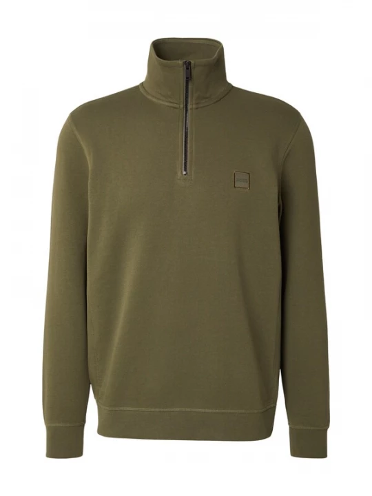 Foto van product BOSS Sweatshirt 'Zetrust' olijfgroen