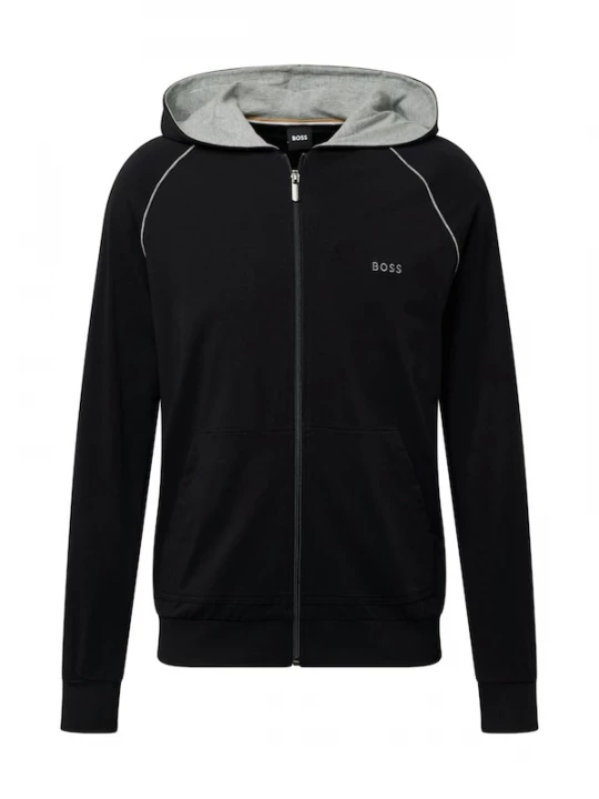 Foto van product BOSS Sweatvest 'Mix&Match' grijs / zwart