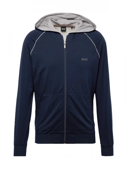 Foto van product BOSS Sweatvest 'Mix&Match' marine / grijs