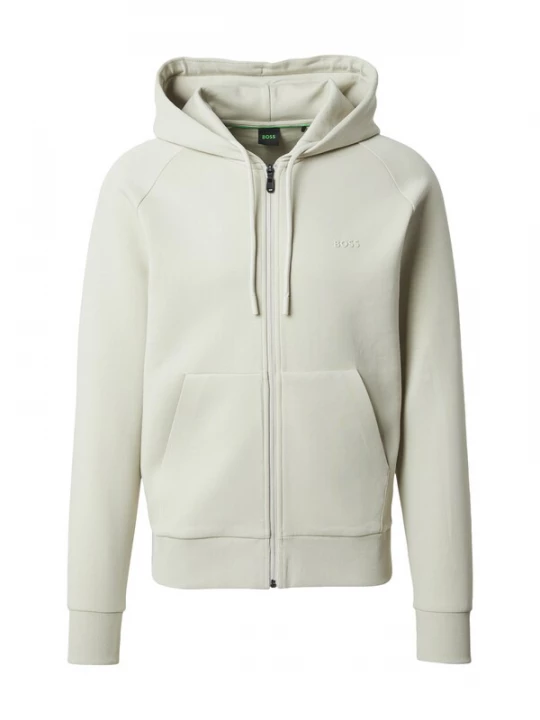Foto van product BOSS Sweatvest 'Saggy' sand
