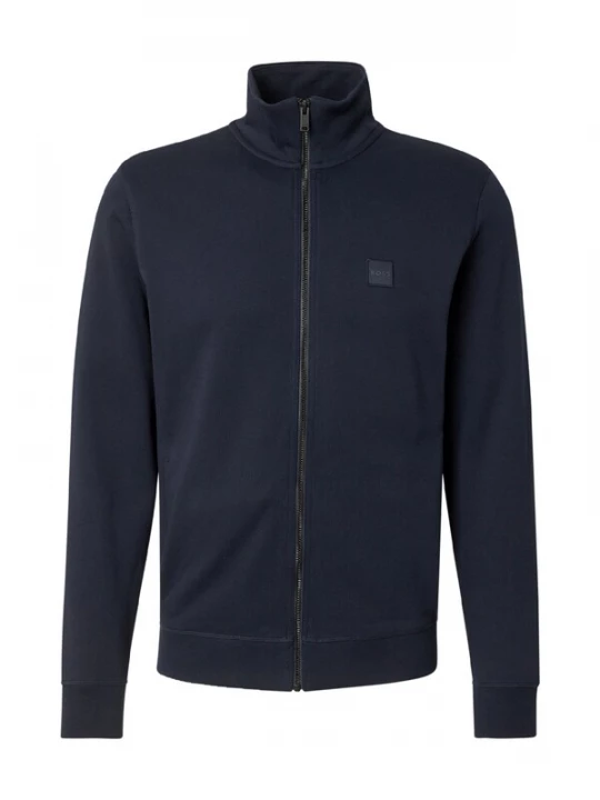 Foto van product BOSS Sweatvest 'Zestart' donkerblauw