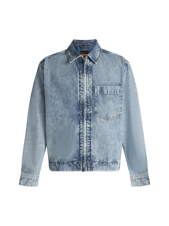 Foto van product BOSS Tussenjas 'LUNEY' blauw denim