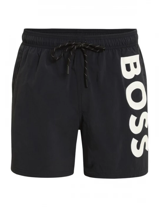 Foto van product BOSS Zwemshorts 'Octopus' zwart / wit